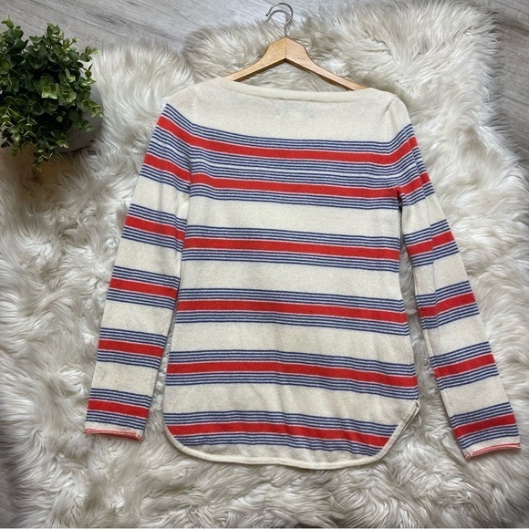 Isle Field The Country Striped Cashmere Sweater - Picture 3 of 7